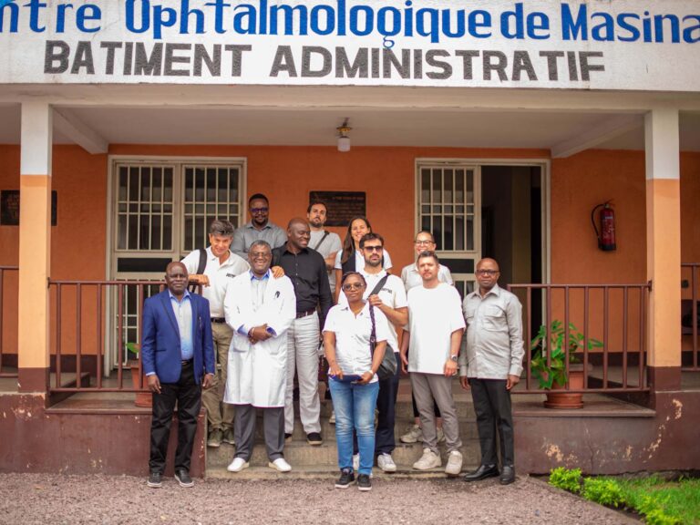 Visite de prospection et d’évaluation de la délégation Just See au Centre Ophtalmologique de Masina(COM)